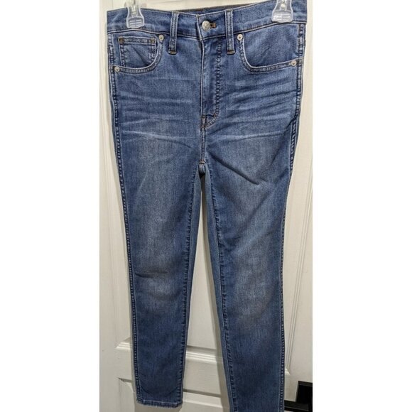 New Madewell | High-rise Skinny Crop in Summerweight Denim - Picture 6 of 13